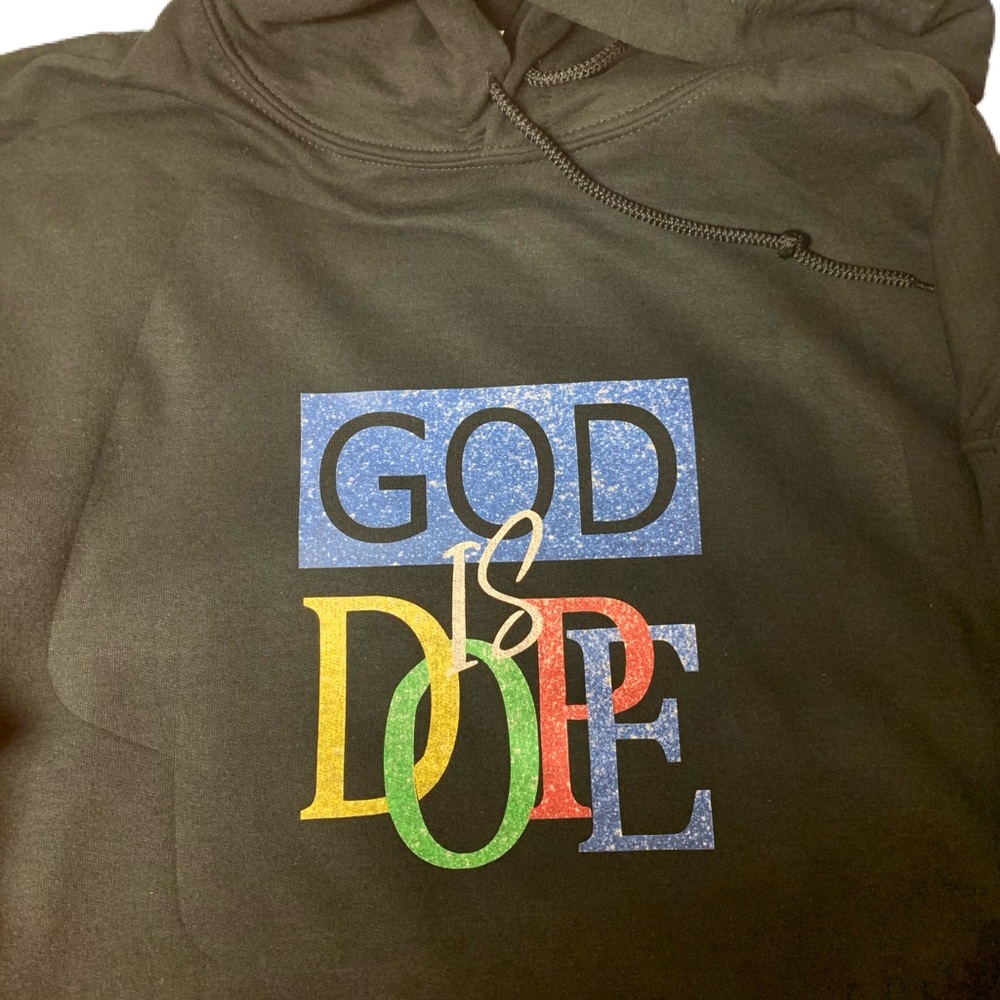 God is Dope hoodie - Picture 2 of 2